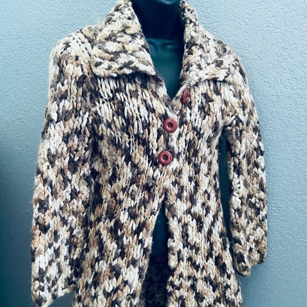 Michelle Nicole Vintage Wool Coat - Small